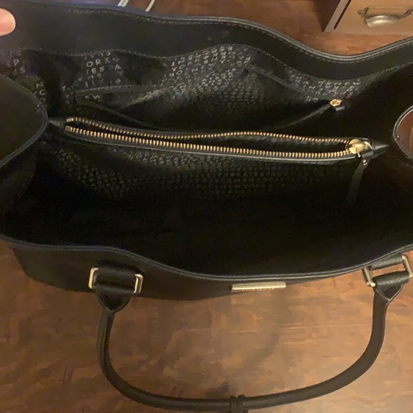 Kate Spade Leather Tote Bag BLACK - Picture 8 of 15